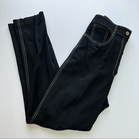 Vintage High Rise Contrast Whip Stitch Pants - Picture 6 of 6